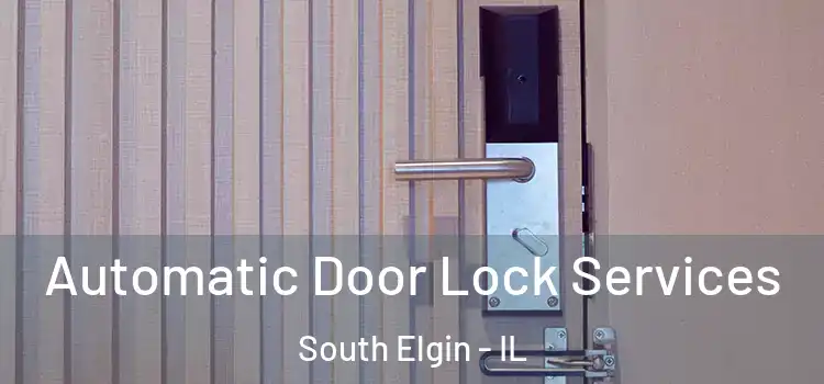 Automatic Door Lock Services South Elgin - IL